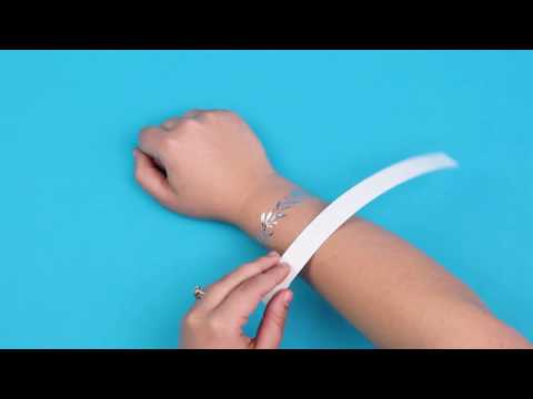 Temporary Tattoo Paper - Silver