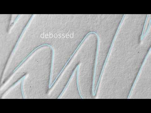 Score and Emboss Paper - Small